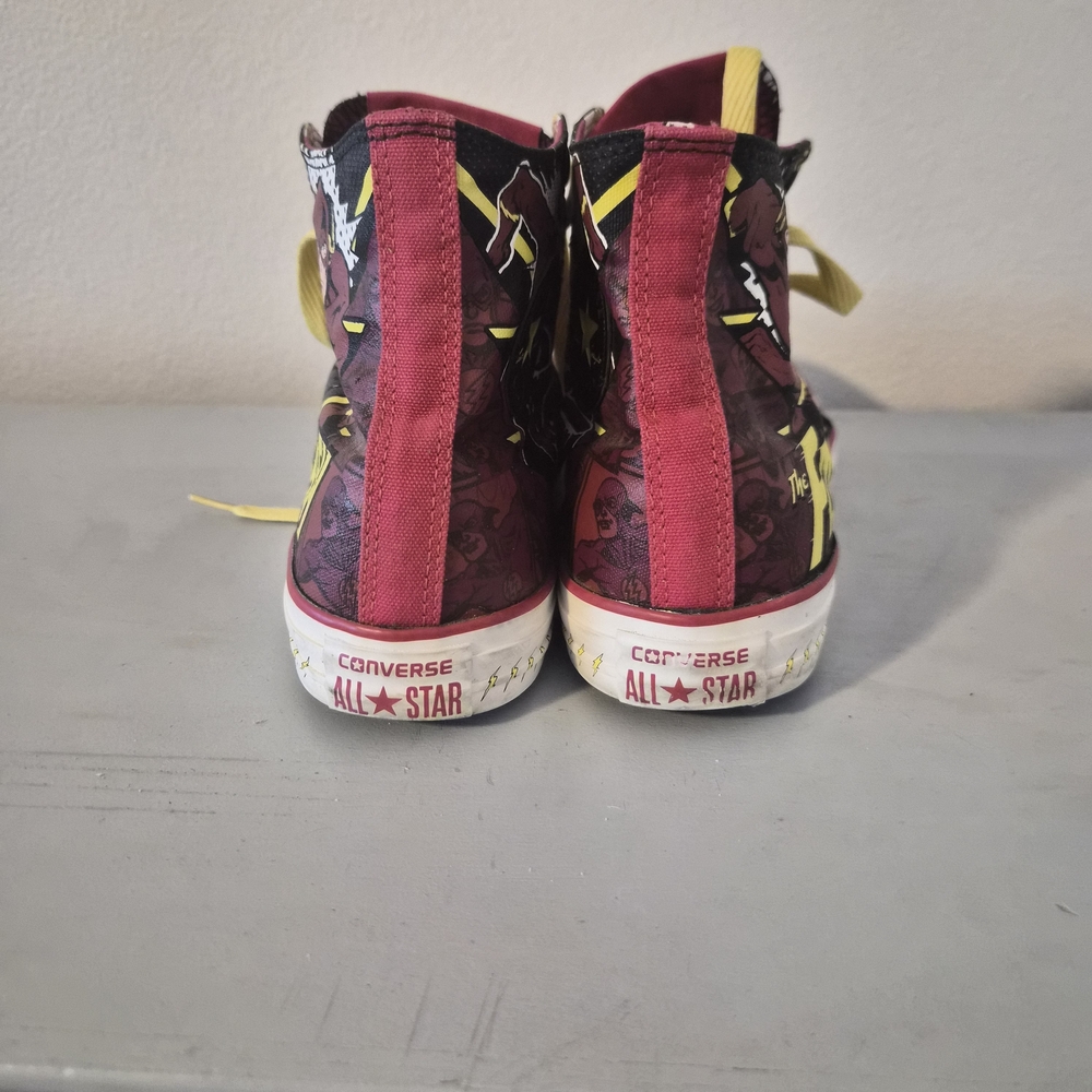Converse The Flash High-Top Sneakers - Yellow and Red - Picture 5 of 9